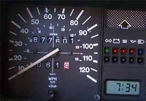 How to reset trip odometer on bmw